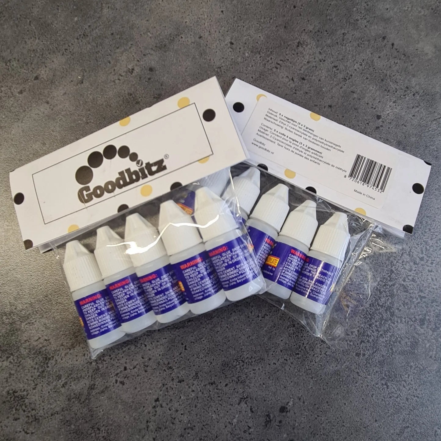 Nagellijm - 5 stuks - Goodbitz