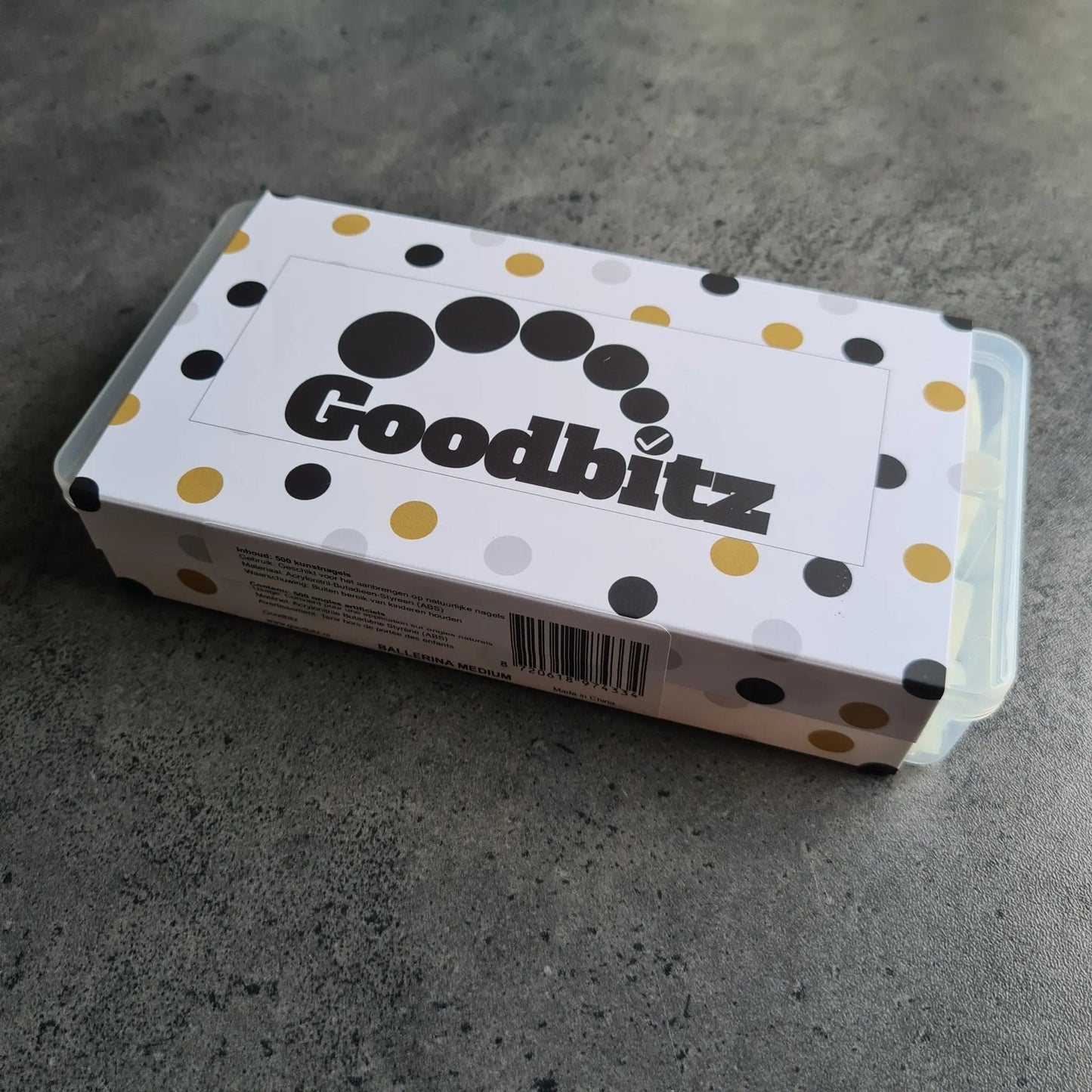 Nageltips - Ballerina Medium - Full cover - Goodbitz