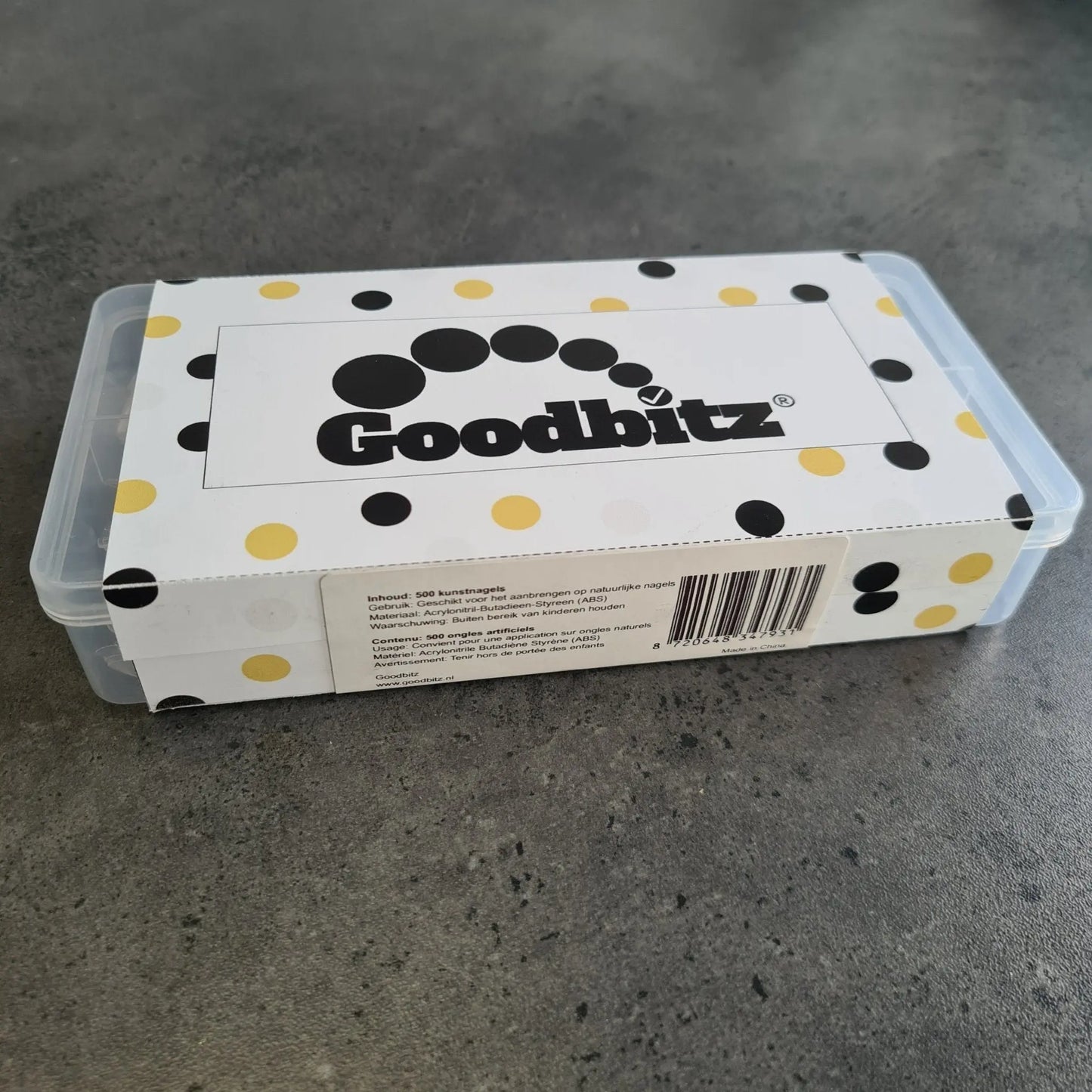 Nageltips - Square Kort - Full cover - Goodbitz