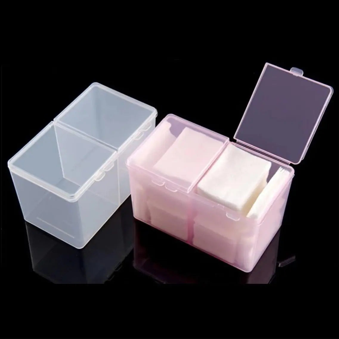 Opbergdoos (incl. 400 nageldoekjes) - Wit - Goodbitz