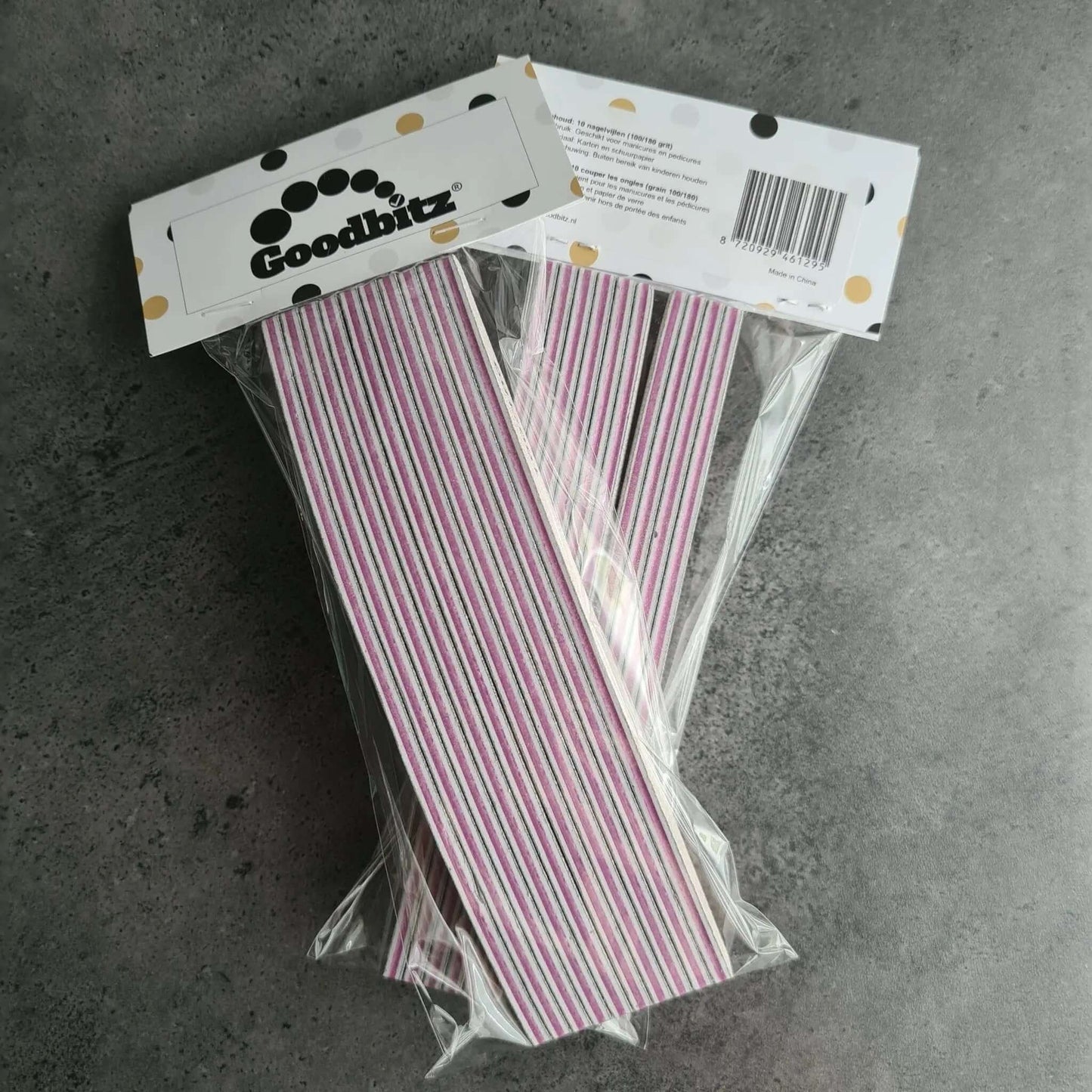 Vijlen - 100/180 grit - 10 stuks - Goodbitz