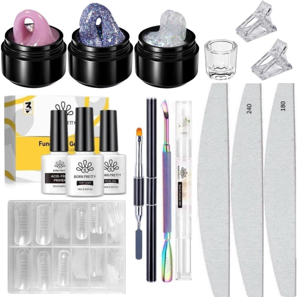 Born Pretty - Polygel set 