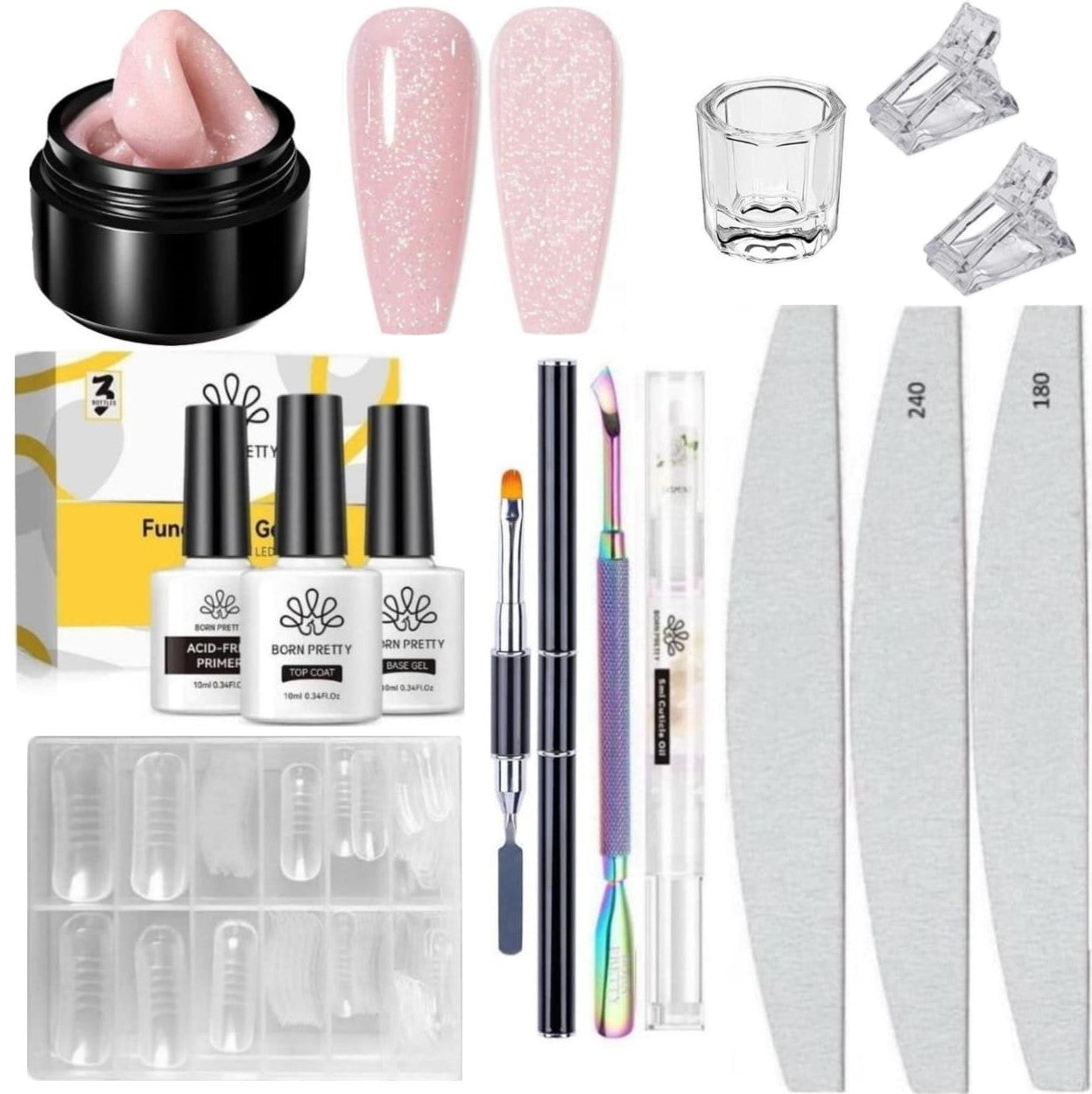 Born Pretty - Builder gel - Set