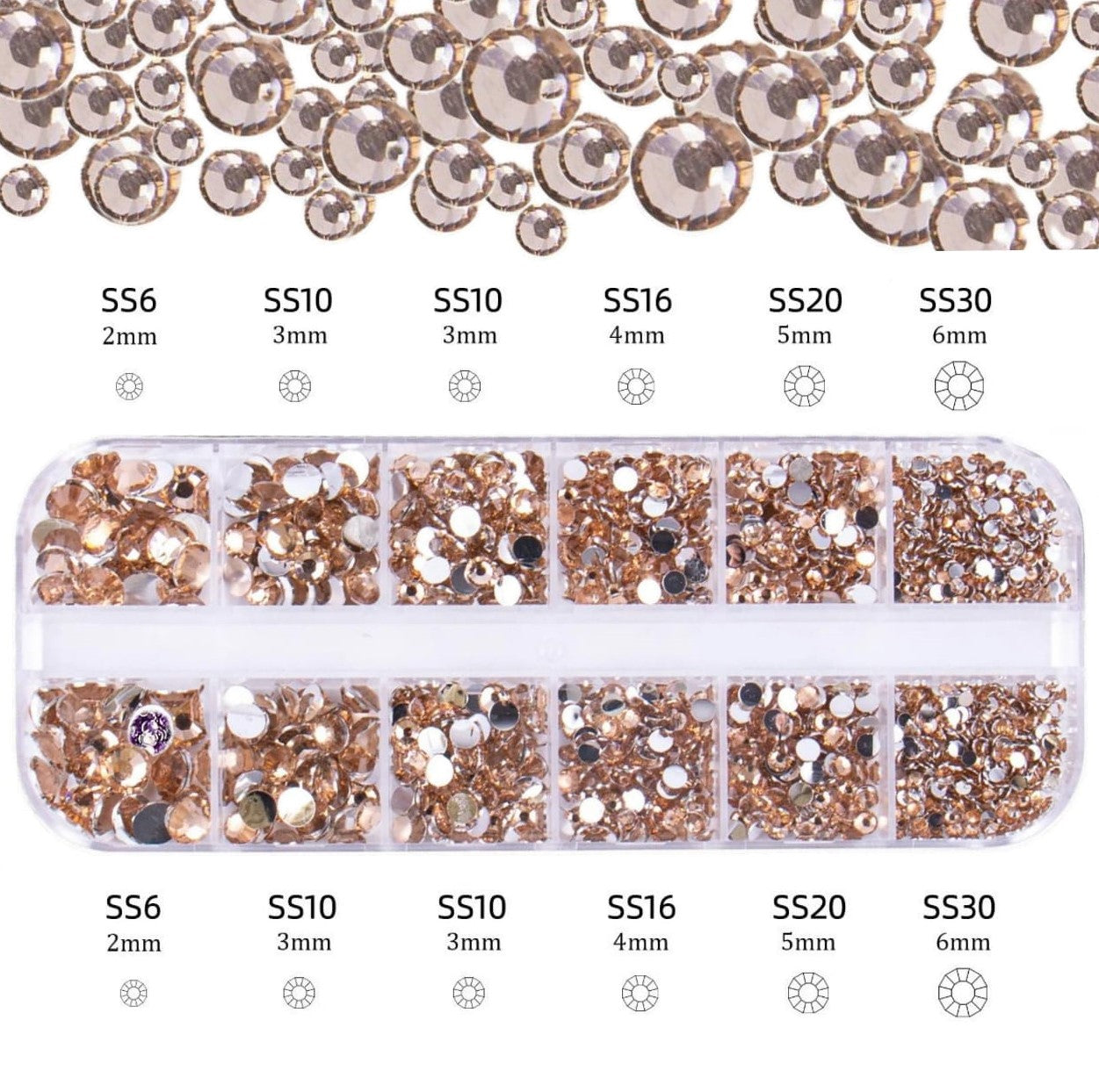 Rhinestones - Set - 3-delig