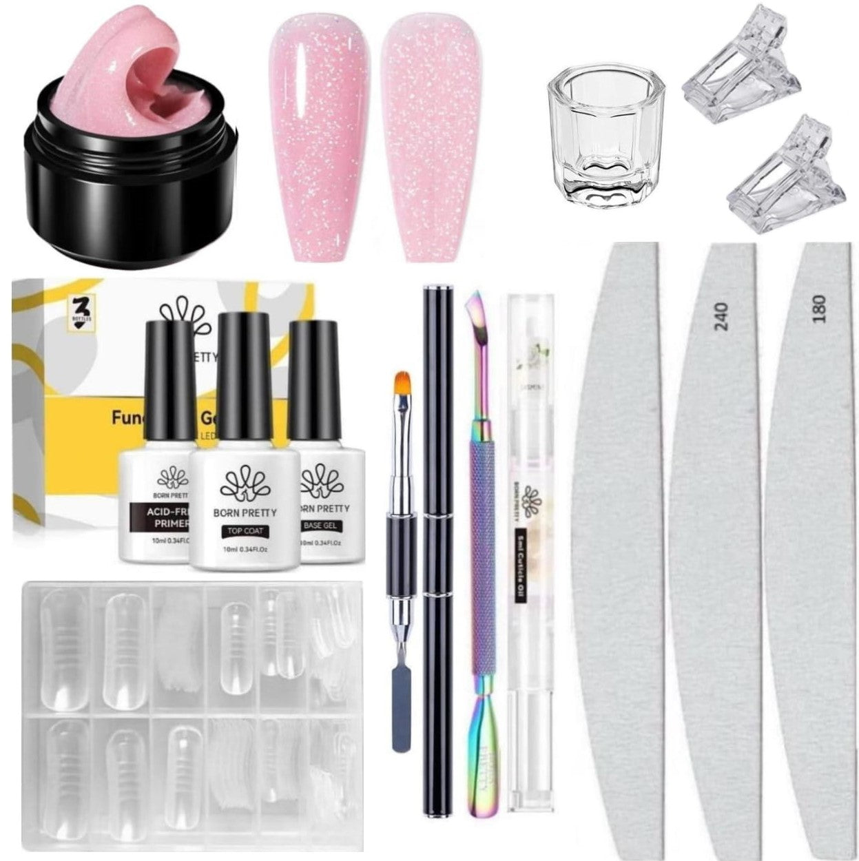 Born Pretty - Builder gel - Set