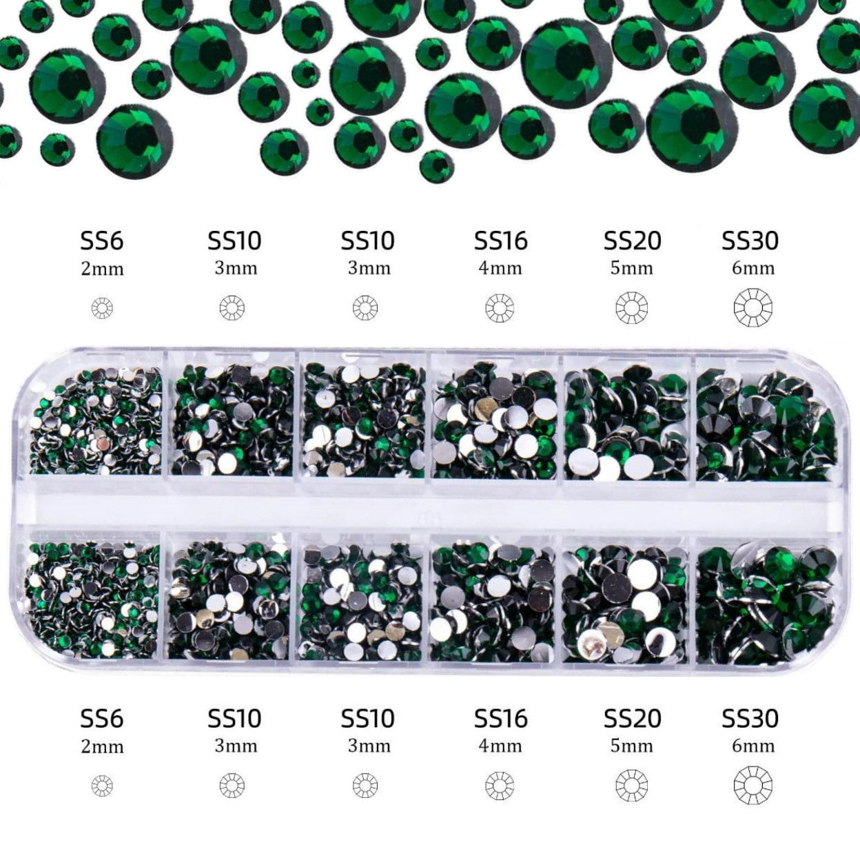 Rhinestones - Set - 3-delig