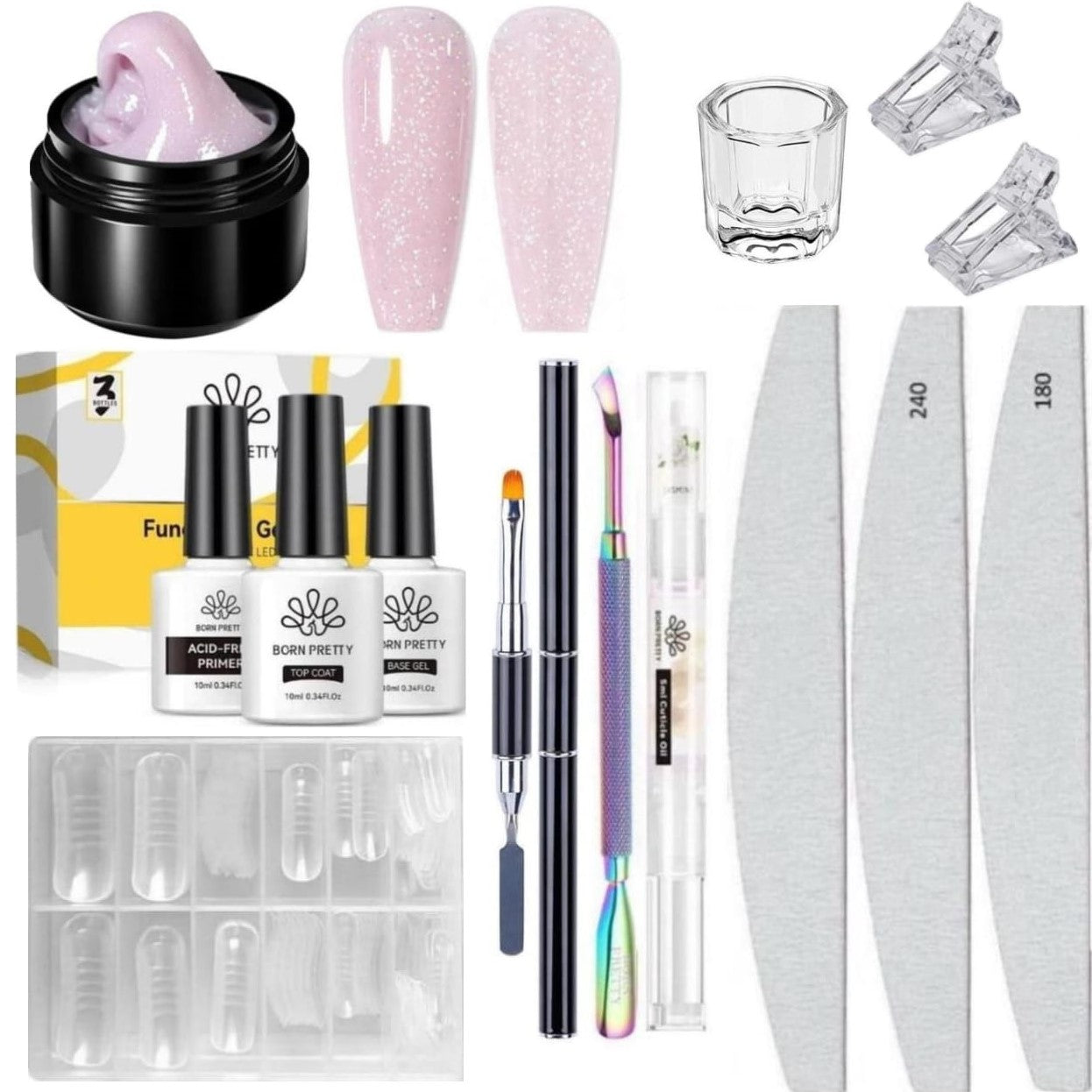 Born Pretty - Builder gel - Set