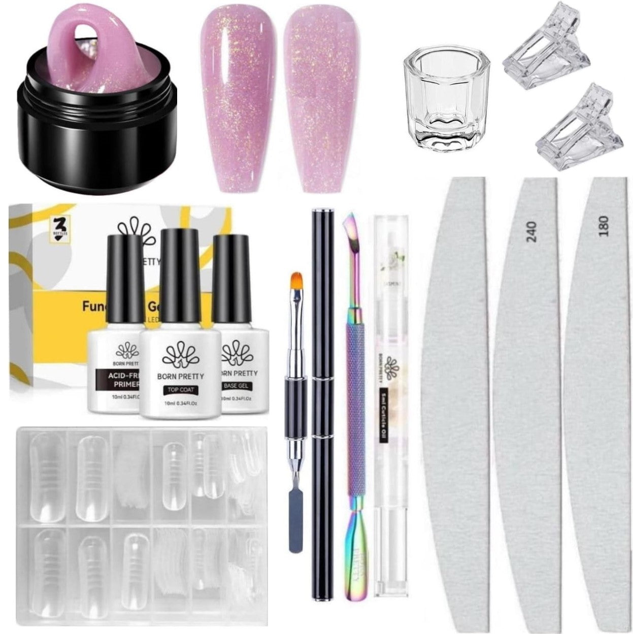 Born Pretty - Builder gel - Set