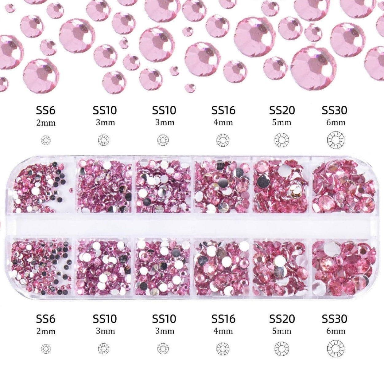 Rhinestones - Set - 3-delig