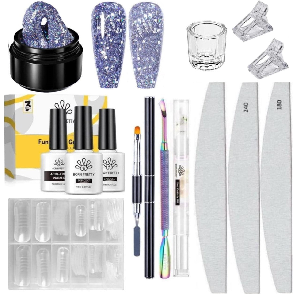 Born Pretty - Builder gel - Set