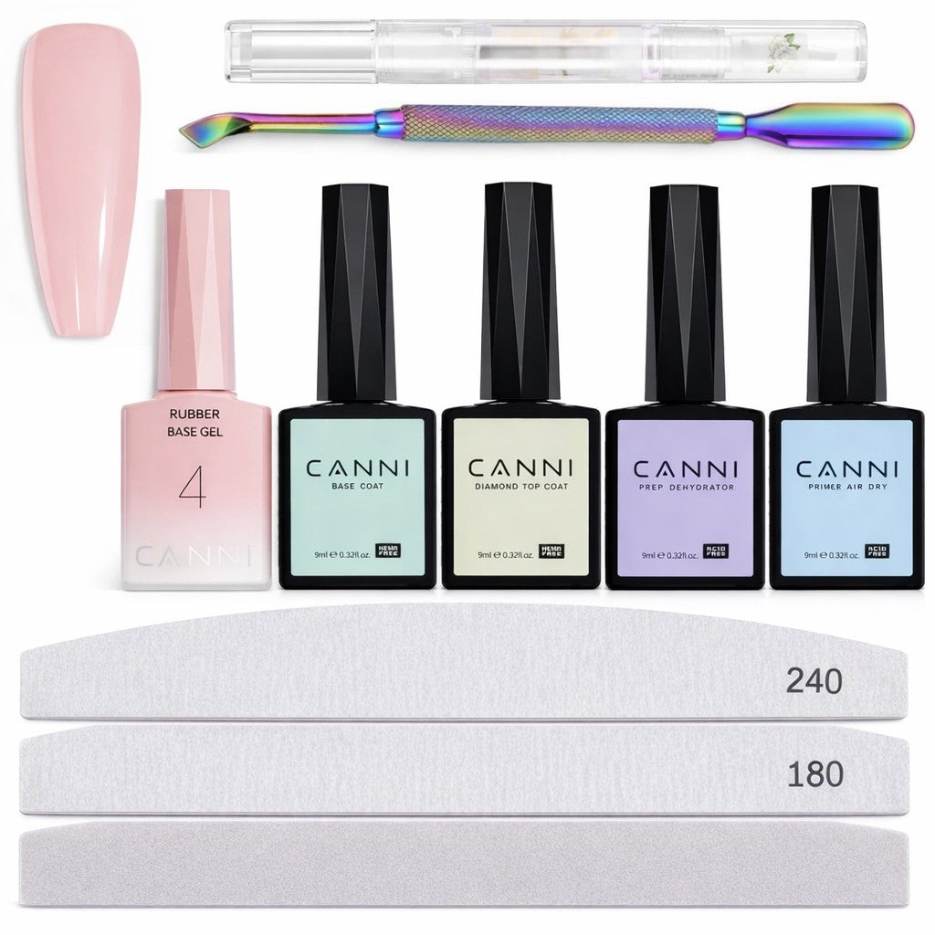 Canni - Rubberbase - Set - 10-delig
