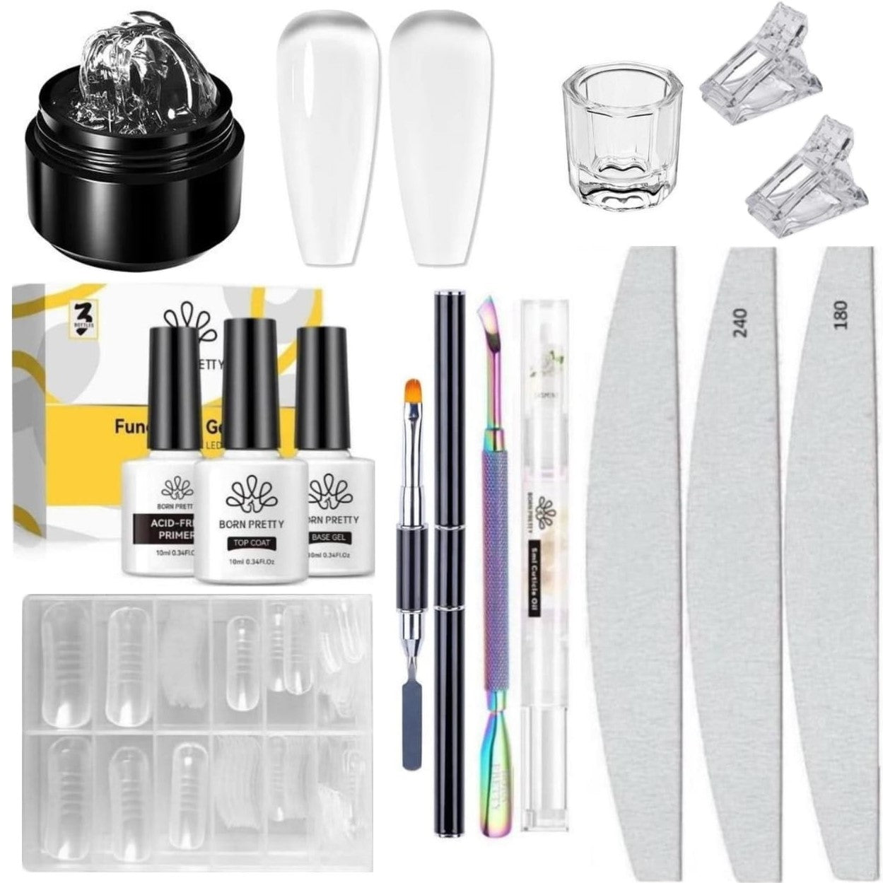 Born Pretty - Builder gel - Set