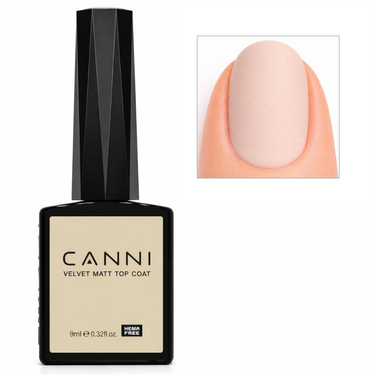 Canni - Matte Topcoat - 1 stuks - 10 ml