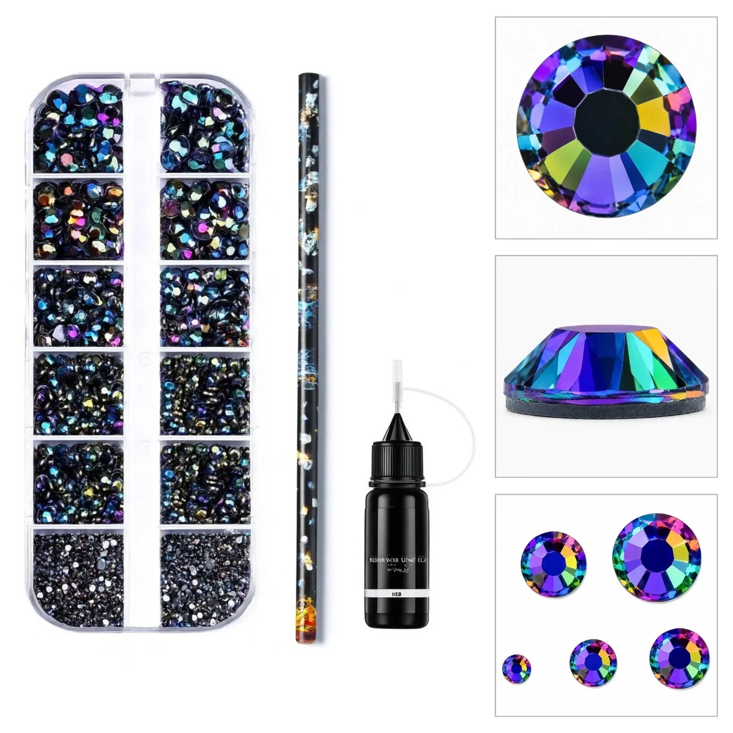 Rhinestones - Set - 3-delig