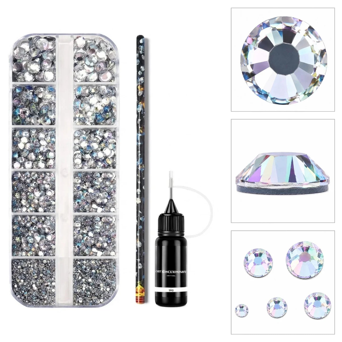Rhinestones - Set - 3-delig