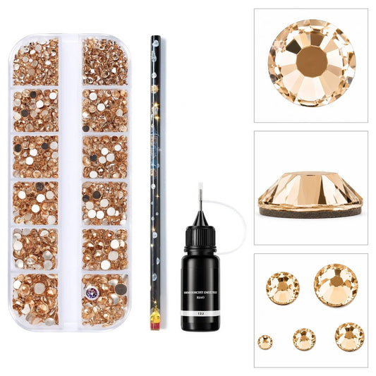 Strass - Ensemble - 3 pièces