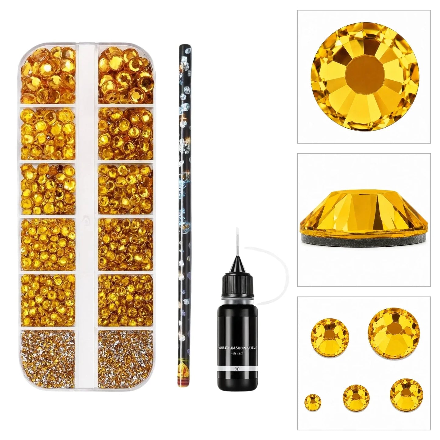 Strass - Ensemble - 3 pièces