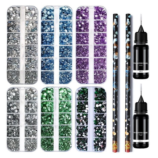 Rhinestones - Set - 10-delig