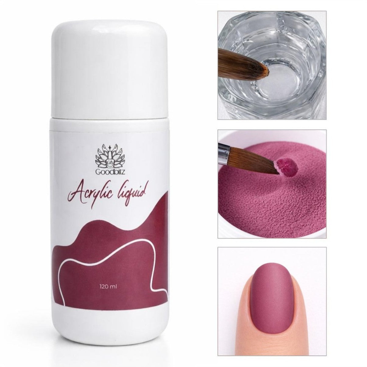 Born Pretty - Acrylic liquid - 60 ml 