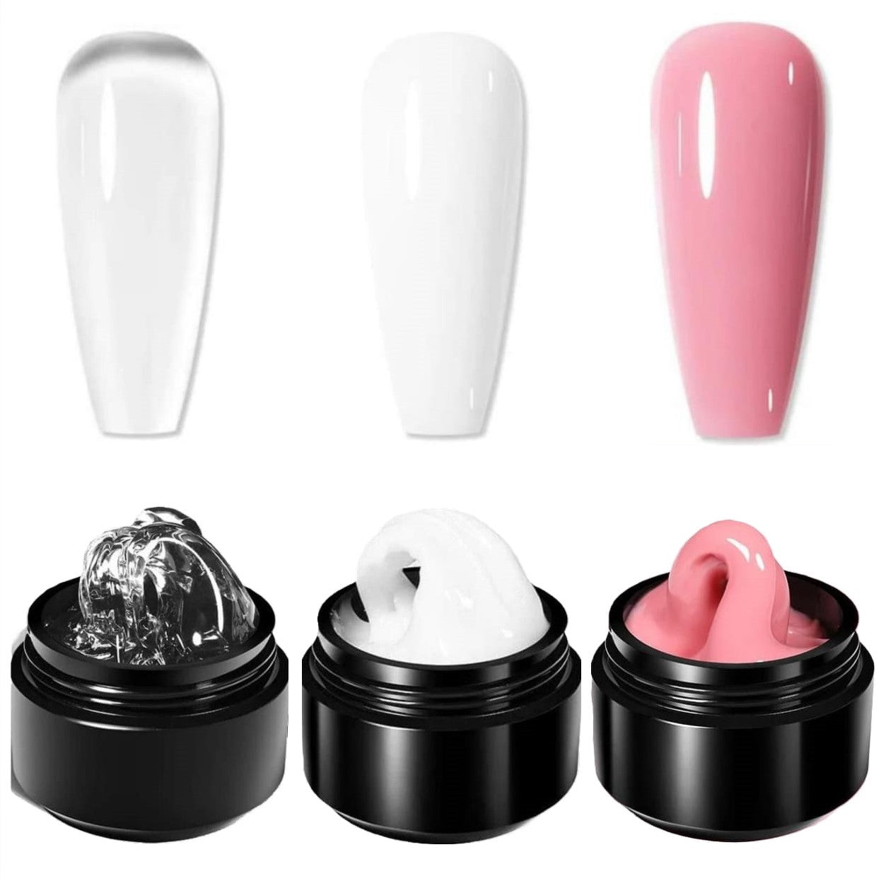 Born Pretty - Builder gel - 3 stuks
