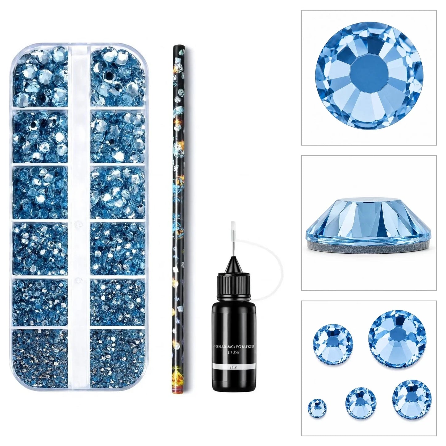 Rhinestones - Set - 3-delig