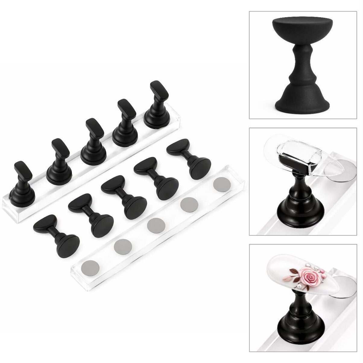 Nagelhouders - 2 stuks - 12-delig