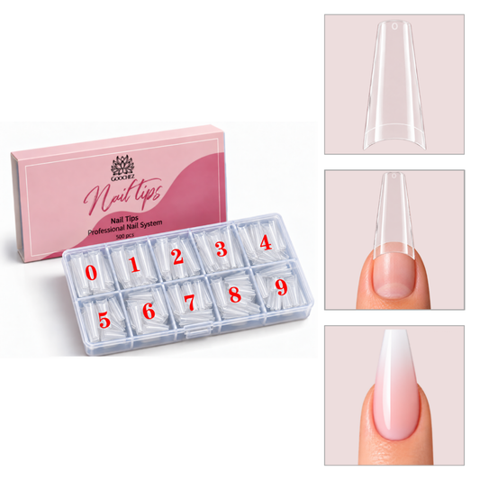 Goodbitz - Nageltips - Stiletto - 500 stuks