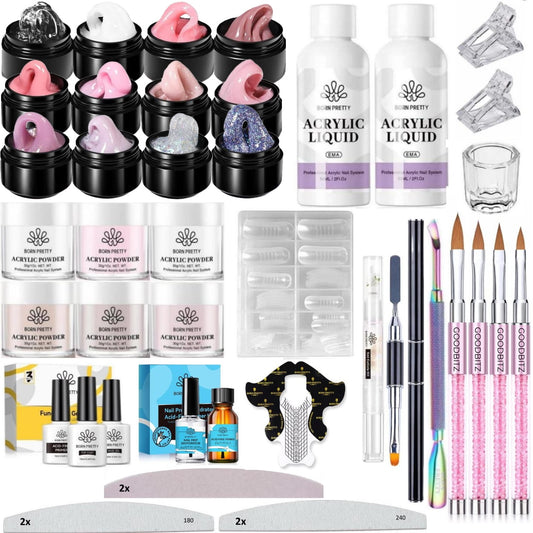 Born Pretty - Polygel and acrylic set