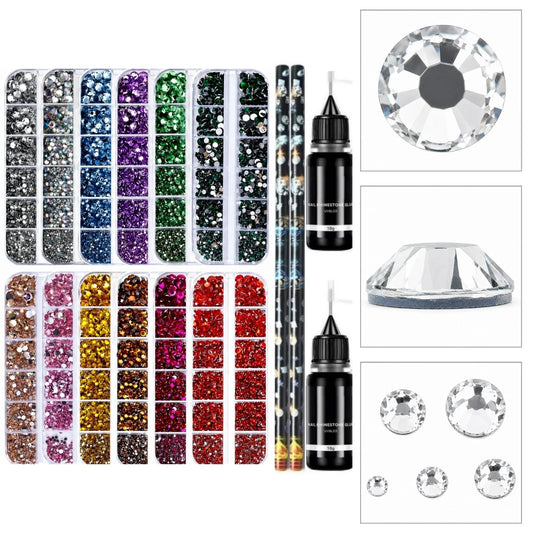Strass - Set - 16 pièces