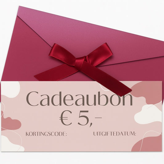 Cadeaubon € 5,-