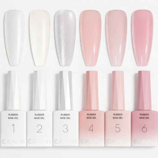 Canni - Rubberbase - 6 stuks - 10 ml