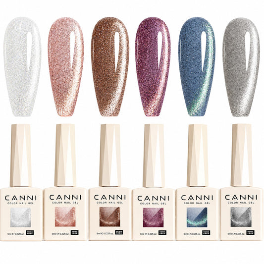 Canni -  Cateye Gellak - 6 stuks - 10 ml