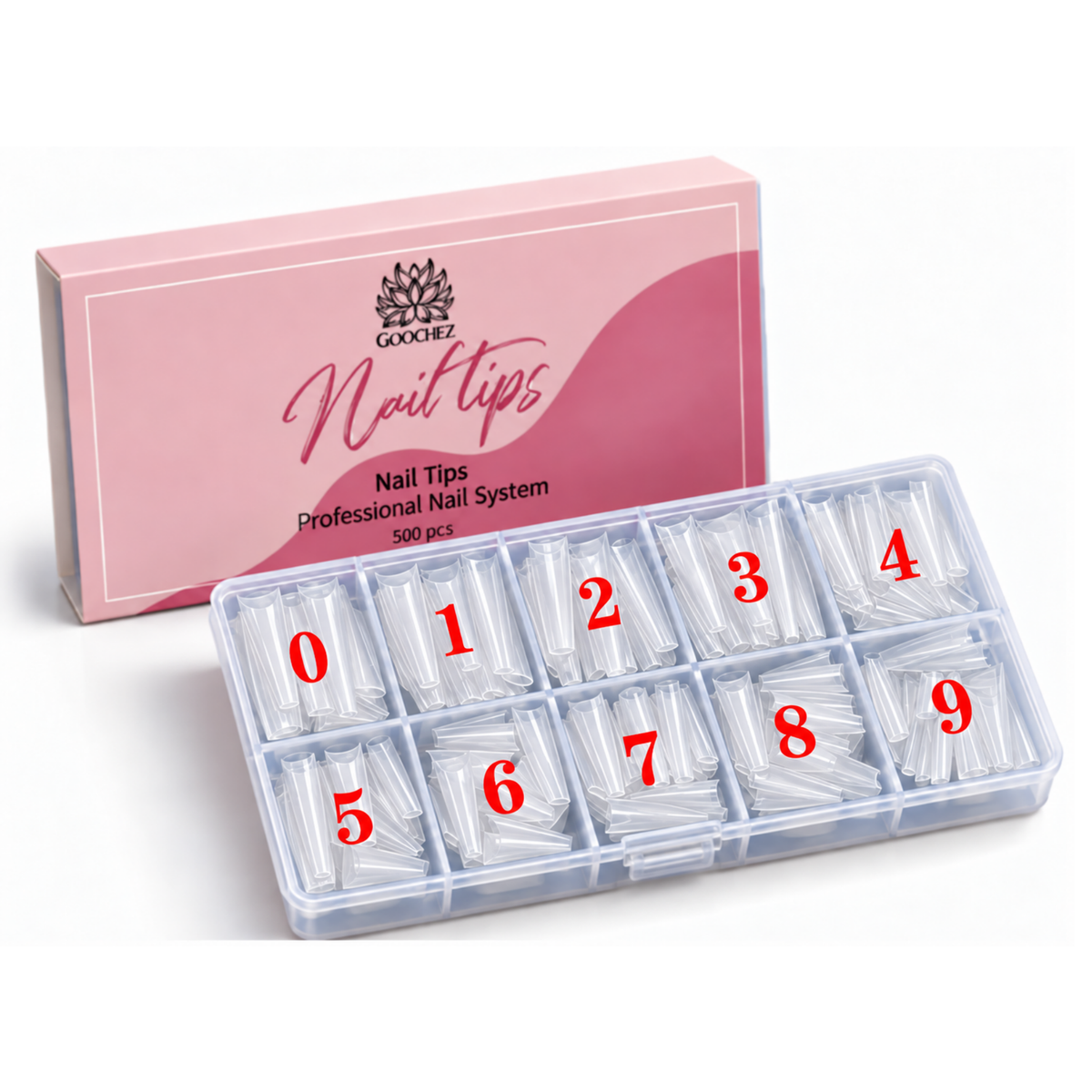 Goodbitz - Nageltips - Stiletto - 500 stuks