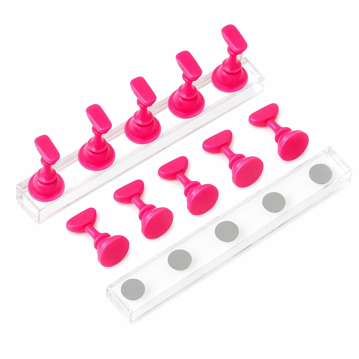 Nagelhouders - 2 stuks - 12-delig