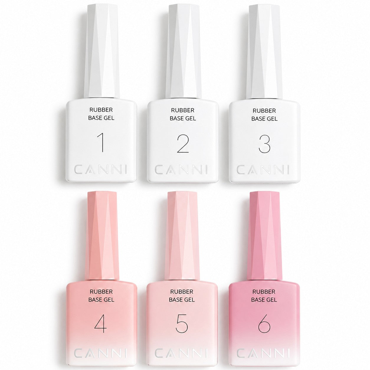 Canni - Rubberbase - 6 stuks - 10 ml