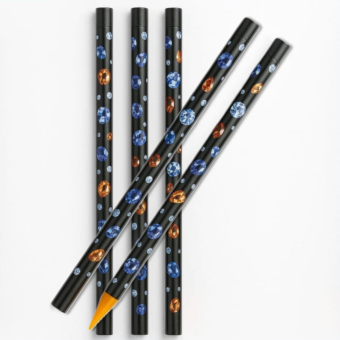 Waxpen - Rhinestone pen - 5 stuks