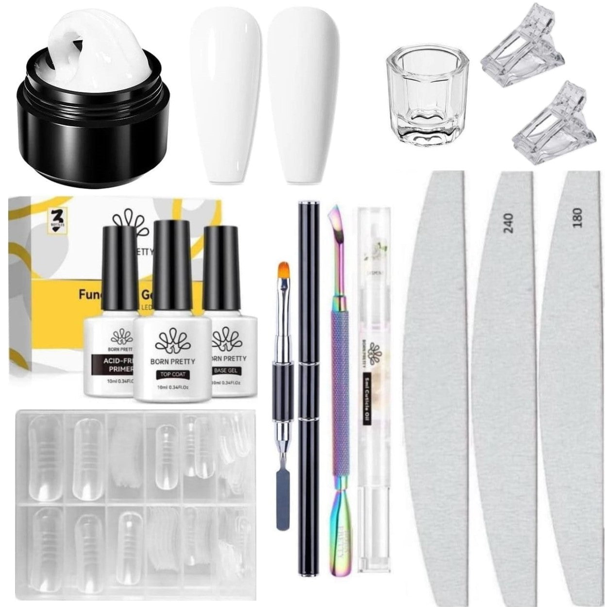 Born Pretty - Builder gel - Set