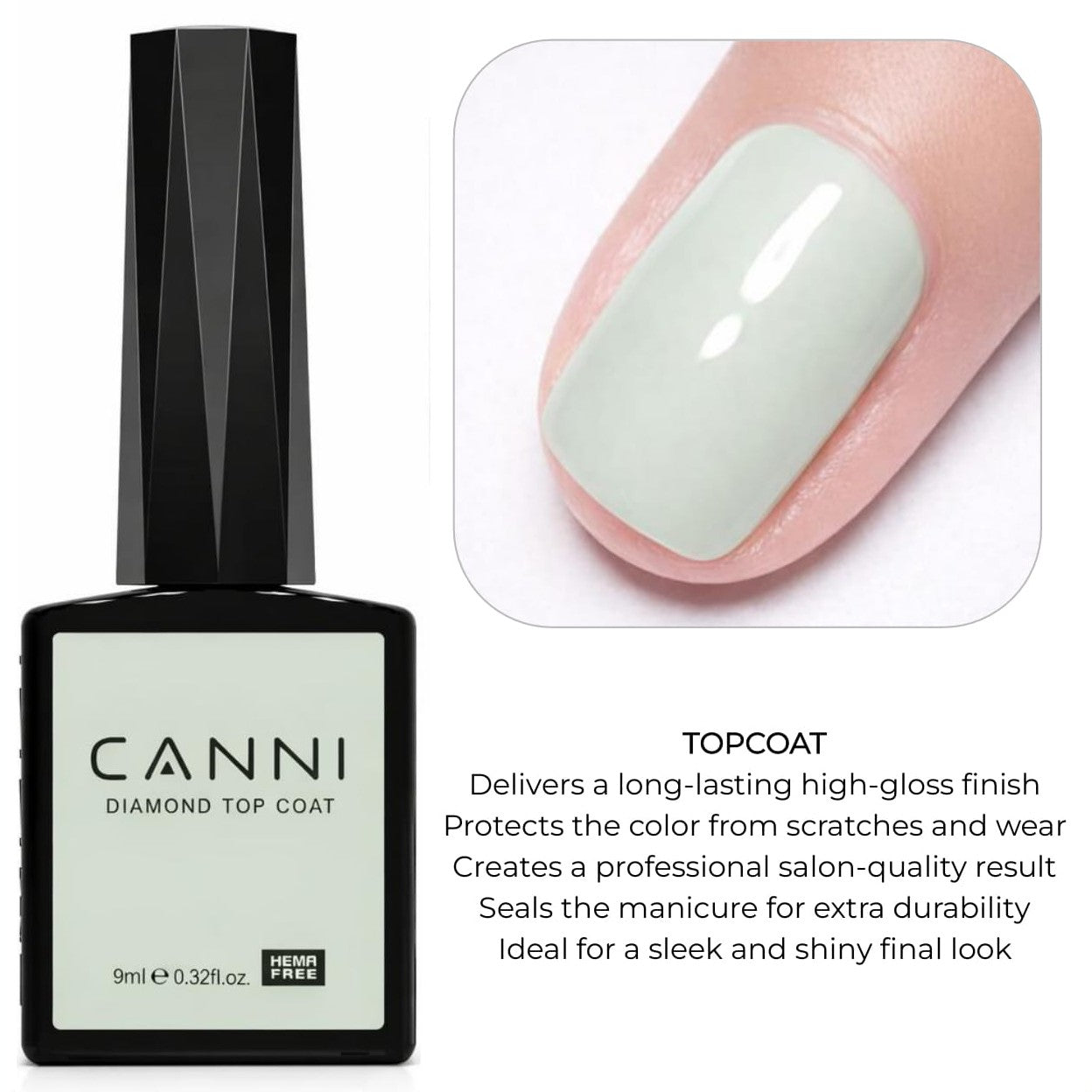 Canni - Topcoat - 1 stuks - 10 ml