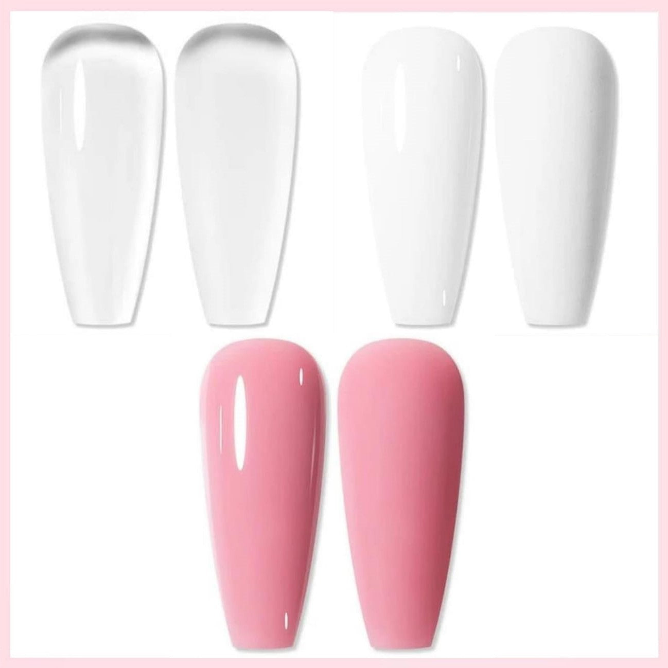 Born Pretty - Builder gel - 3 stuks