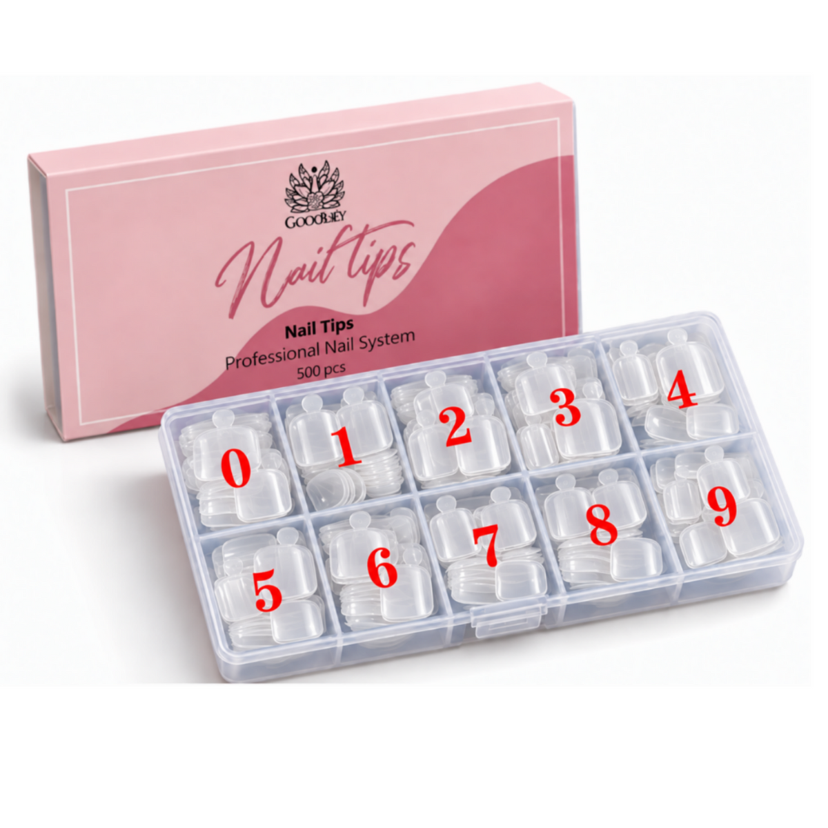 Bouts d'ongles - Orteils - Couverture complète