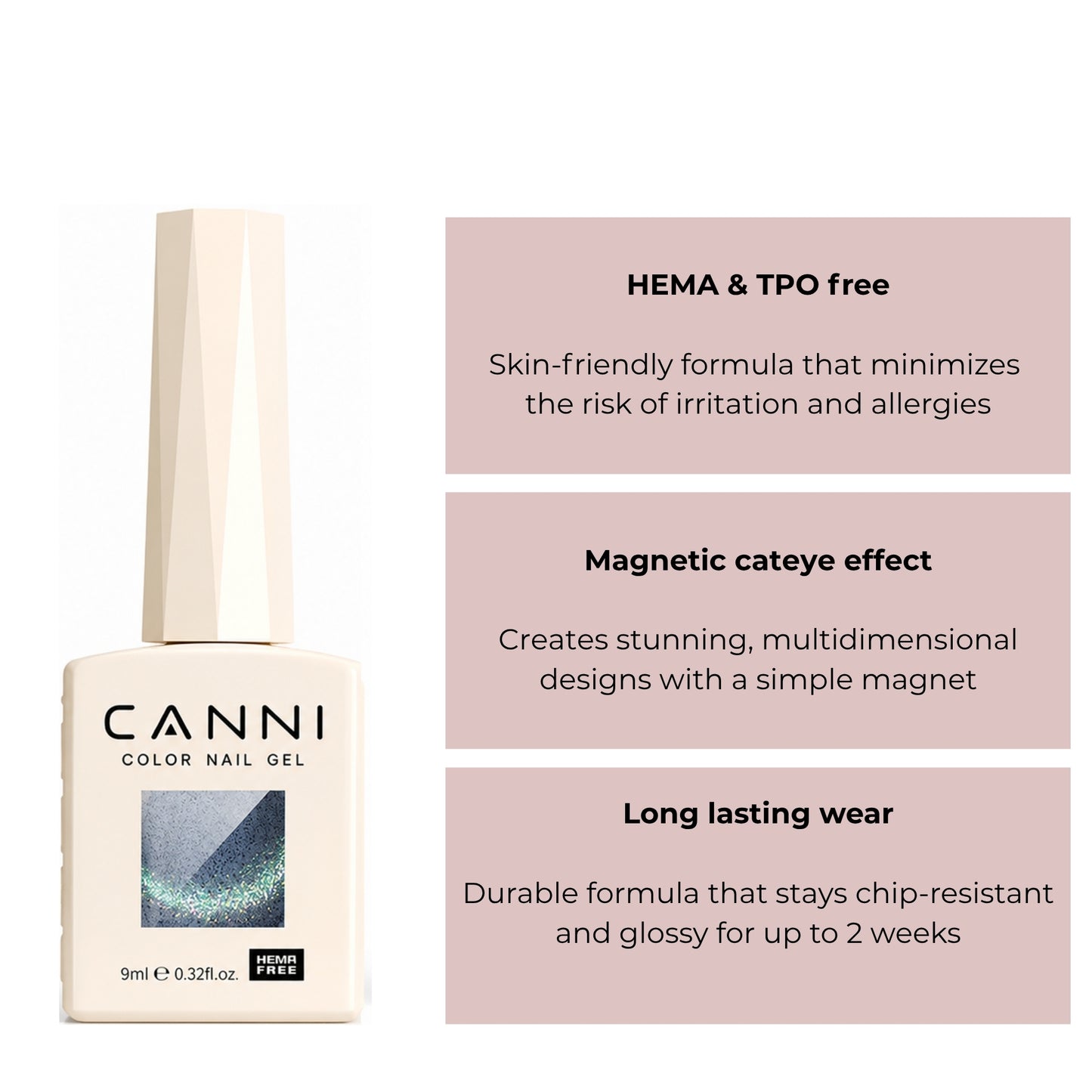 Canni -  Cateye Gellak - 1 stuks - 10 ml