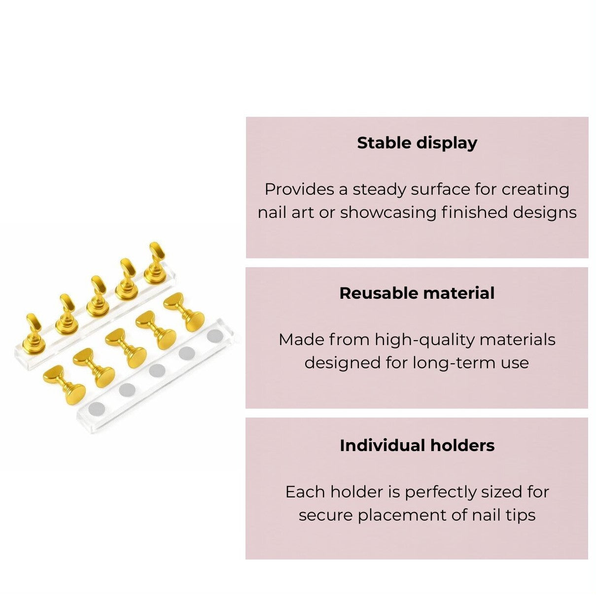 Porte-clous - 2 pièces 