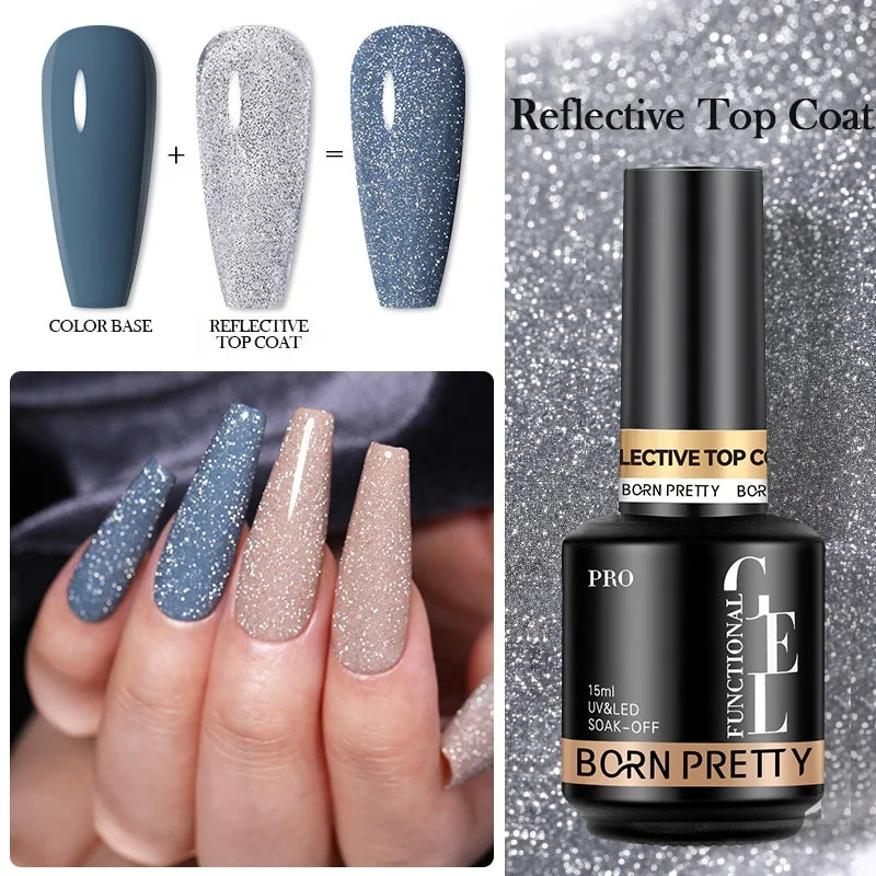 Born Pretty - Topcoat - Glitter