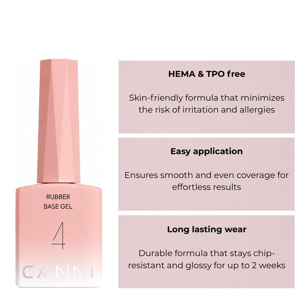 Canni - Rubberbase - 1 stuks - 10 ml