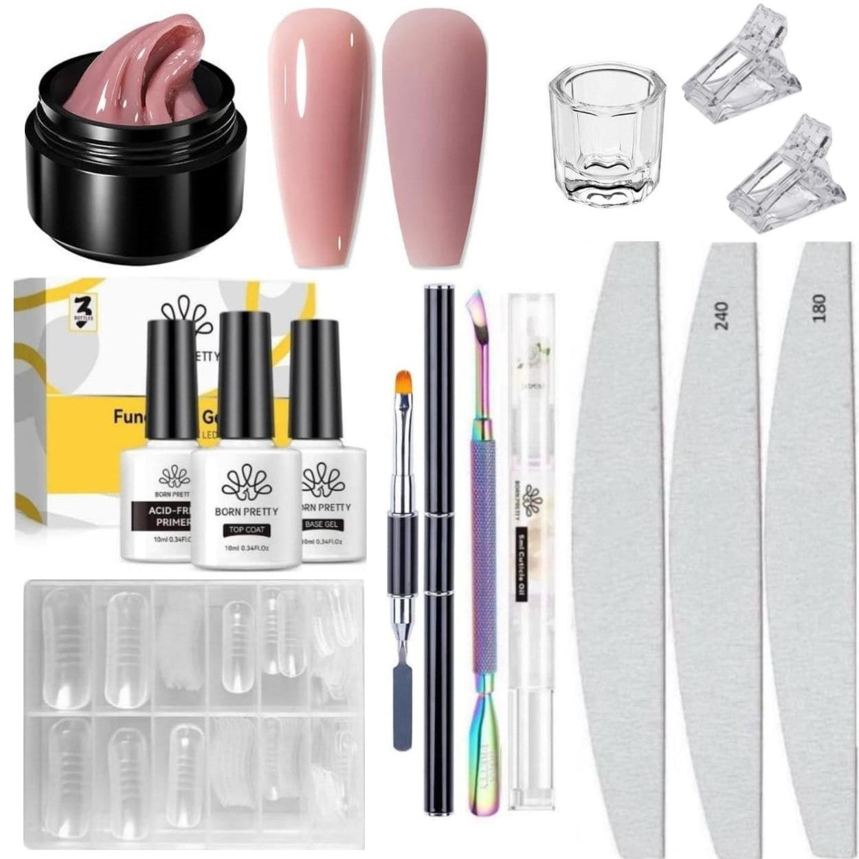 Born Pretty - Builder gel - Set