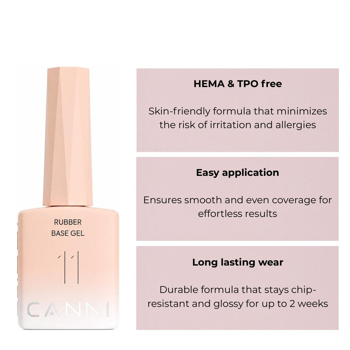 Canni - Rubberbase - 1 stuks - 10 ml