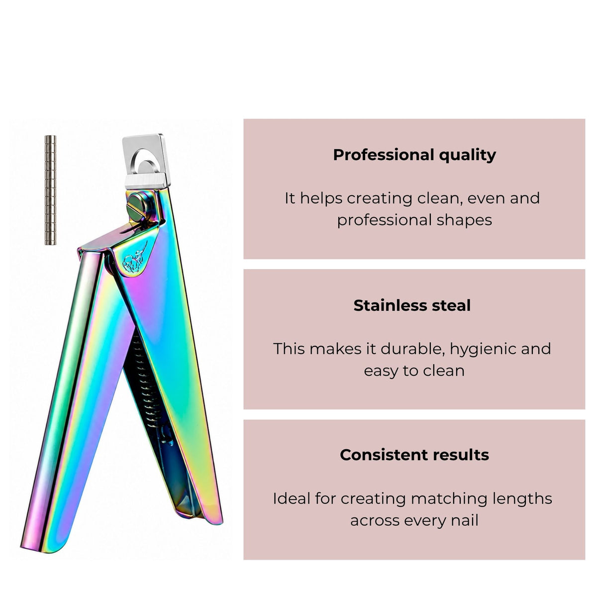 Goodbitz - Nageltip knipper met magneten