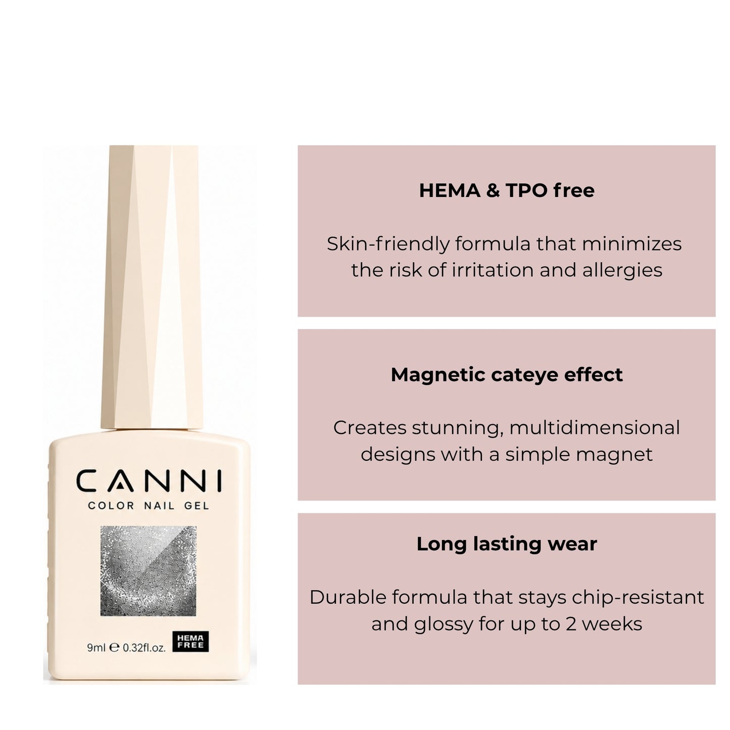 Canni -  Cateye Gellak - 1 stuks - 10 ml