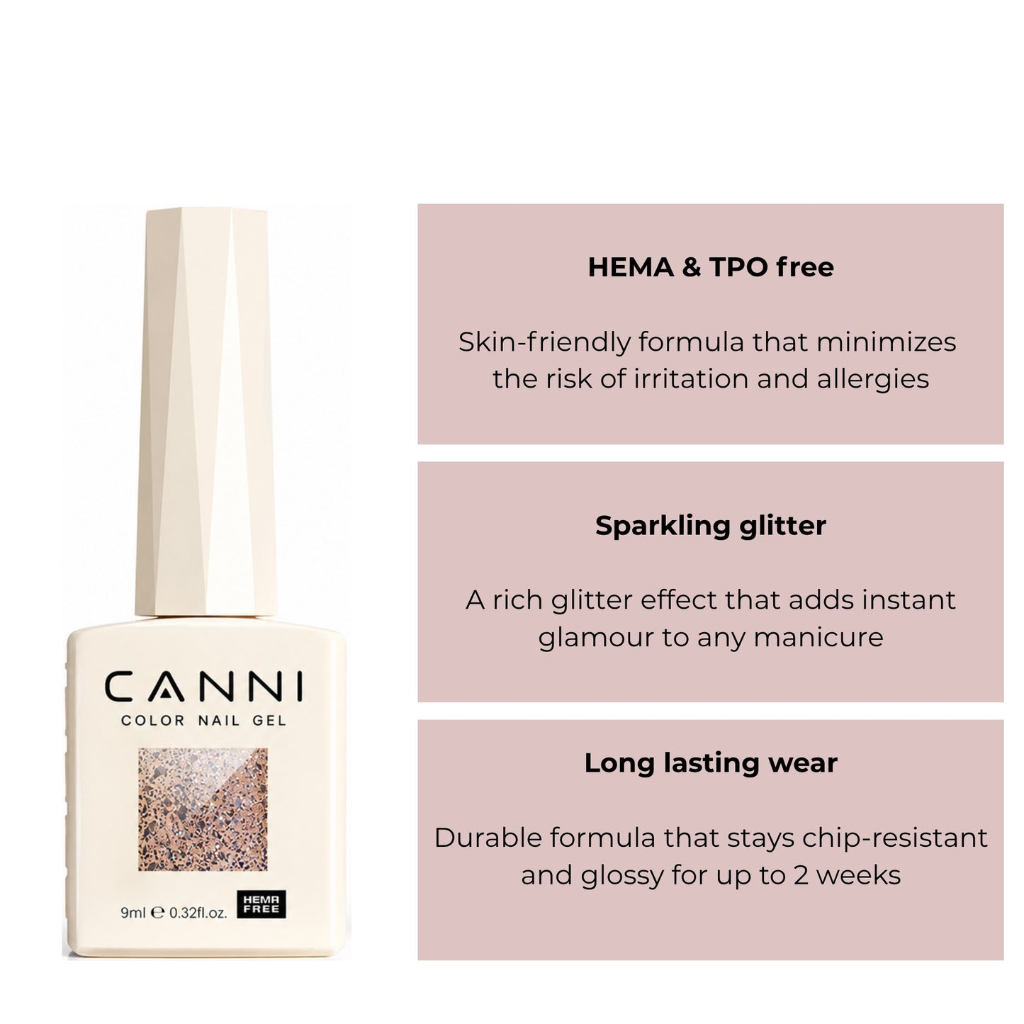 Canni -  Glitter Gellak - 10 ml