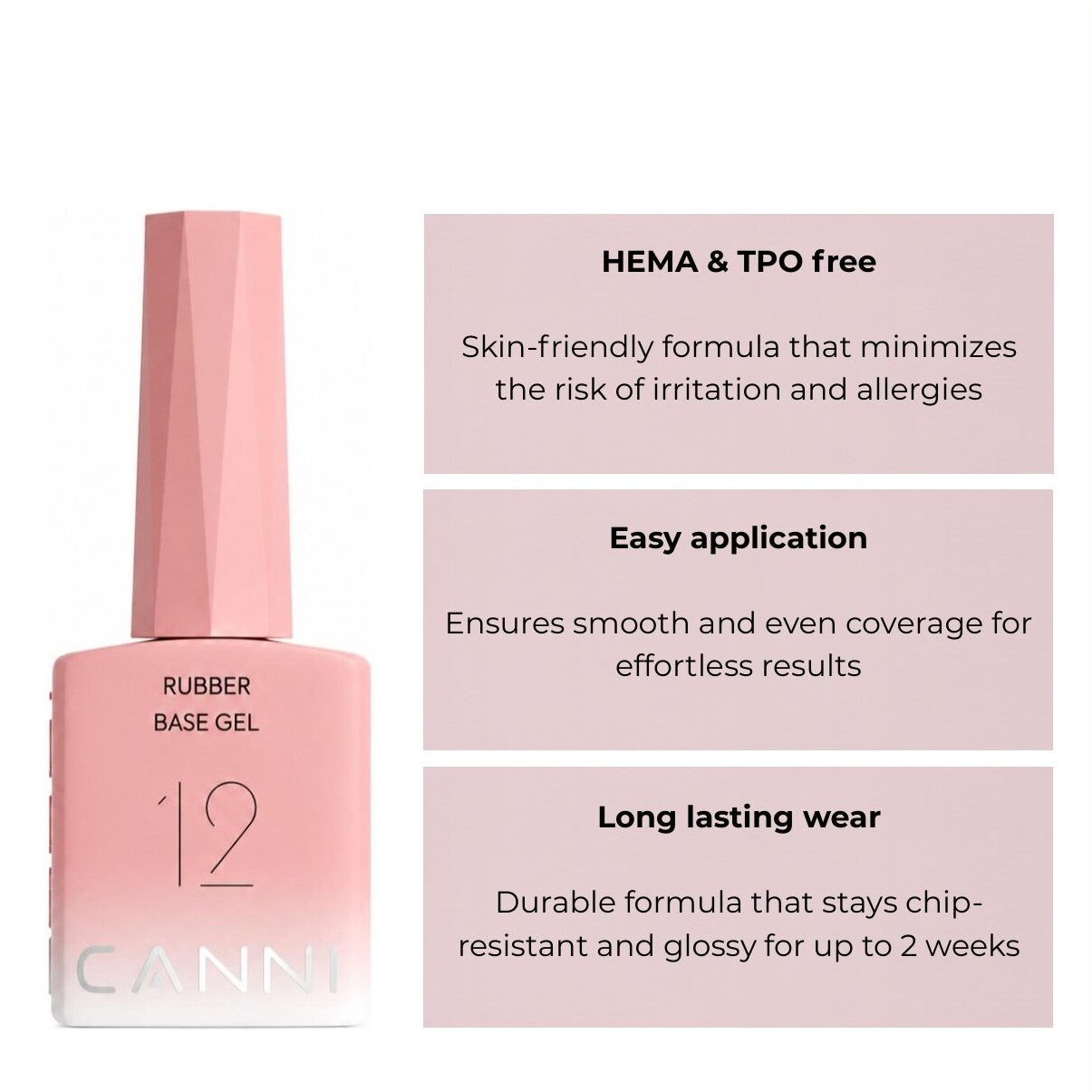 Canni - Rubberbase - 1 stuks - 10 ml
